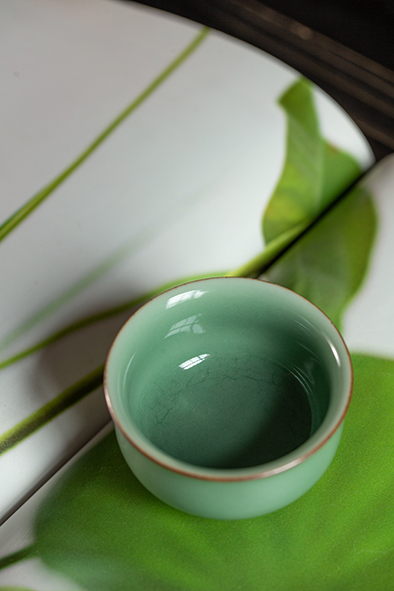 品茗杯（梅子青）